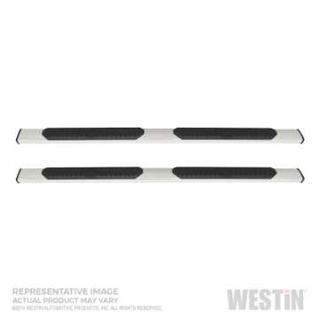 Picture of Westin 19-22 Chevrolet Silverado 1500 DC R5 Nerf Step Bars - SS