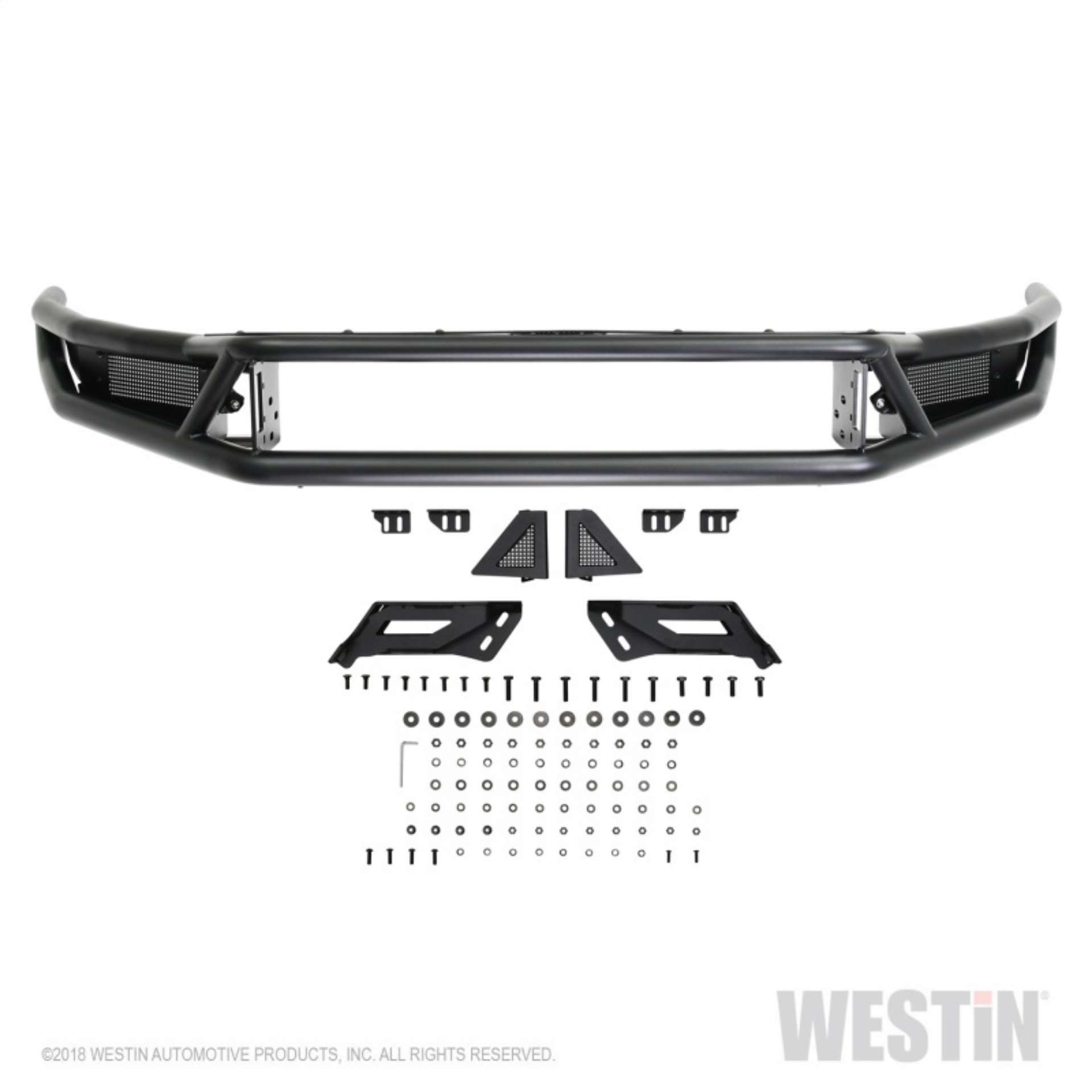 Picture of Westin 15-20 Chevrolet Colorado Outlaw Front Bumper - Tex- Blk