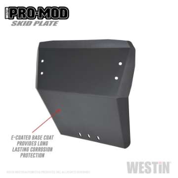 Picture of Westin 19-22 Ford Ranger Outlaw-Pro-Mod Skid Plate - Tex- Blk