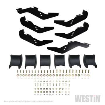 Picture of Westin 19-21 Ford Ranger SuperCrew R5 Nerf Step Bars - Blk