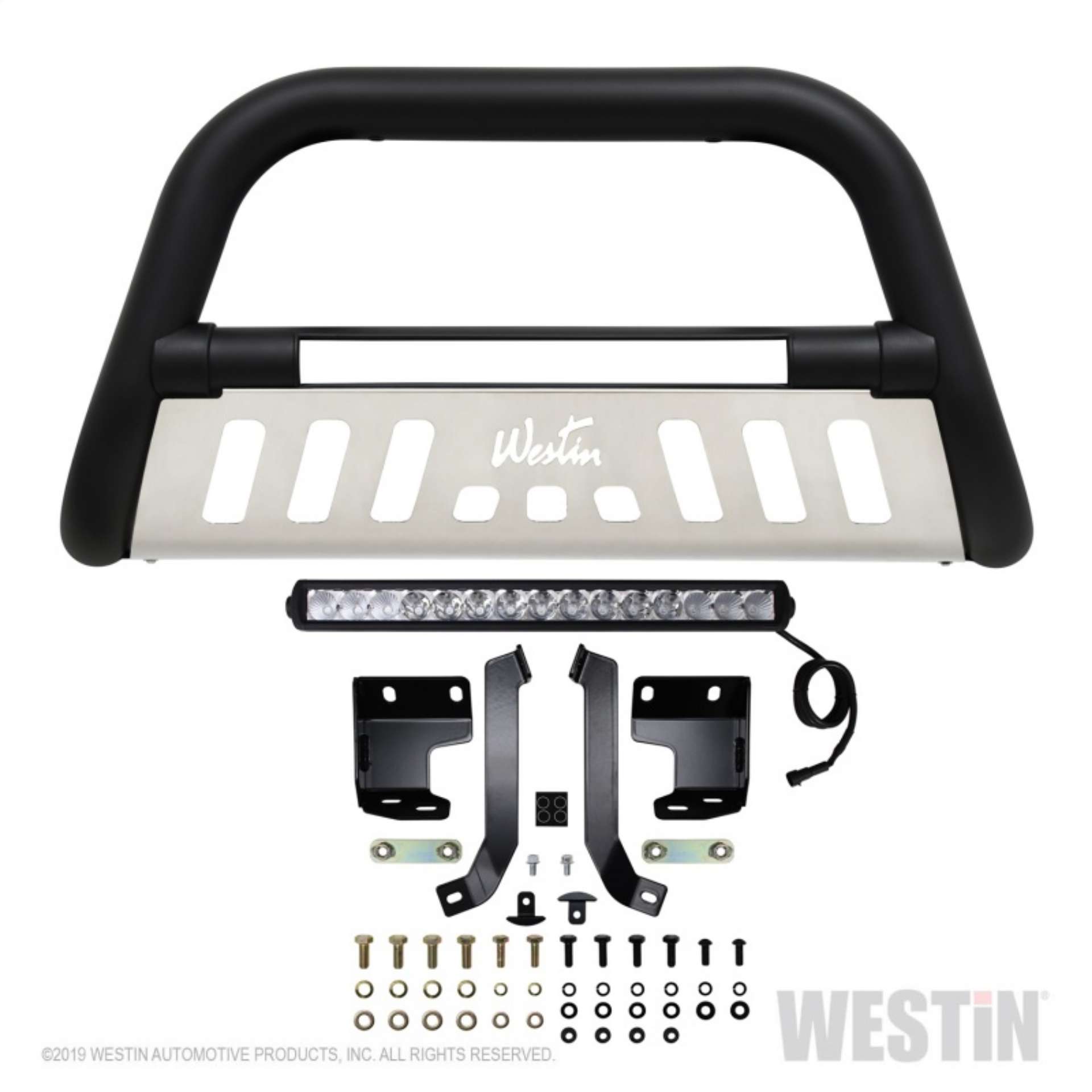 Picture of Westin 19-22 Ford Ranger Ultimate LED Bull Bar - Tex- Blk