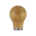 Picture of Mishimoto Round Steel Core Wood Shift Knob - Beech