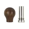 Picture of Mishimoto Round Steel Core Wood Shift Knob - Walnut