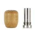 Picture of Mishimoto Short Steel Core Wood Shift Knob - Beech