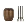 Picture of Mishimoto Short Steel Core Wood Shift Knob - Walnut