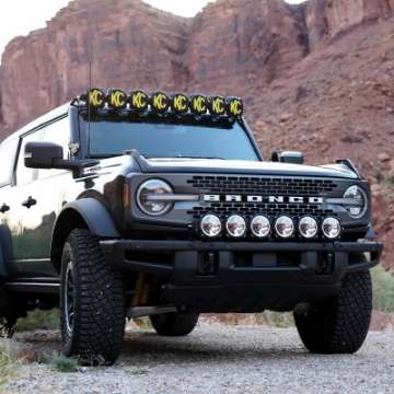 Picture of KC HiLiTES 21+ Ford Bronco 39in- Gravity LED Pro6 Light Bar Kit Front Bumper