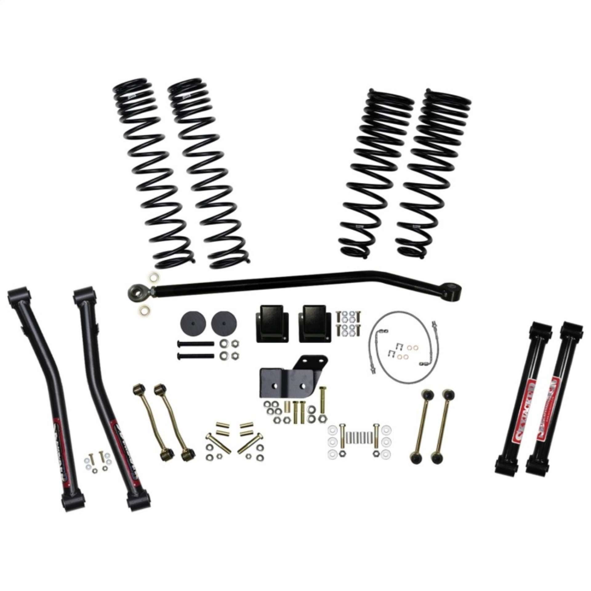 Picture of Skyjacker Jeep Gladiator JT Diesel 4-5in Lift System Dual Rate Long Travel Component Box