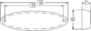 Picture of Hella Lamp SMLR MD24 2PS