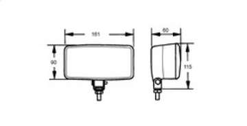 Picture of Hella Headlamp ZFH 0-180GR SW MK MGS12 GN 1FB