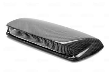 Picture of Seibon 02-03 Subaru WRX STi Carbon Fiber Hood Scoop - Only Fits OEM Hoods Not Seibon Hoods