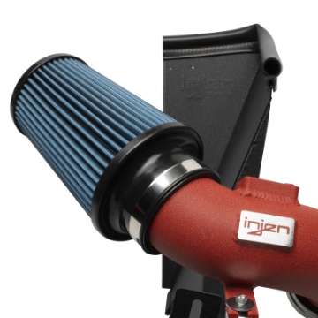 Picture of Injen 21-22 Toyota Supra 2-0L 4 Cyl- SP Short Ram Air Intake System - Wrinkle Red