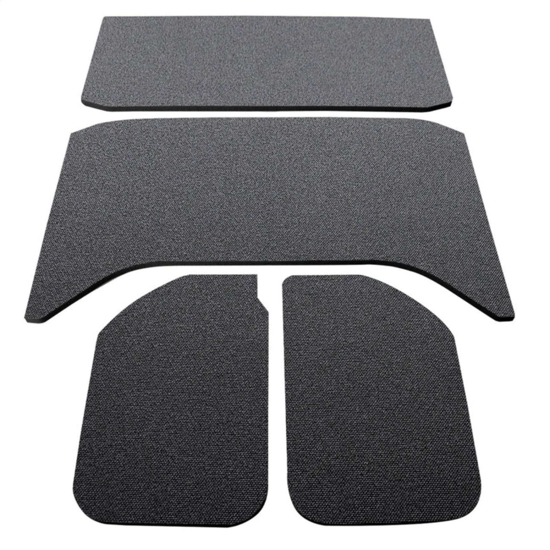 Picture of DEI 11-18 Jeep Wrangler JK 4-Door Boom Mat Headliner - 4 Piece - Black