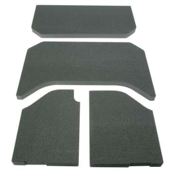 Picture of DEI 07-10 Jeep Wrangler JK 4-Door Boom Mat Headliner - 4 Piece - Black