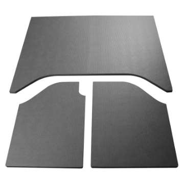 Picture of DEI 07-10 Jeep Wrangler JK 2-Door Boom Mat Headliner - 3 Piece - Gray Leather Look