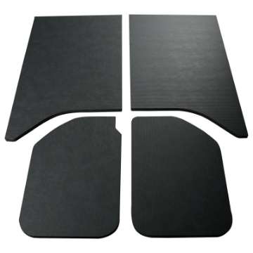 Picture of DEI 11-18 Jeep Wrangler JK 2-Door Boom Mat Headliner - 4 Piece - Black Leather Look