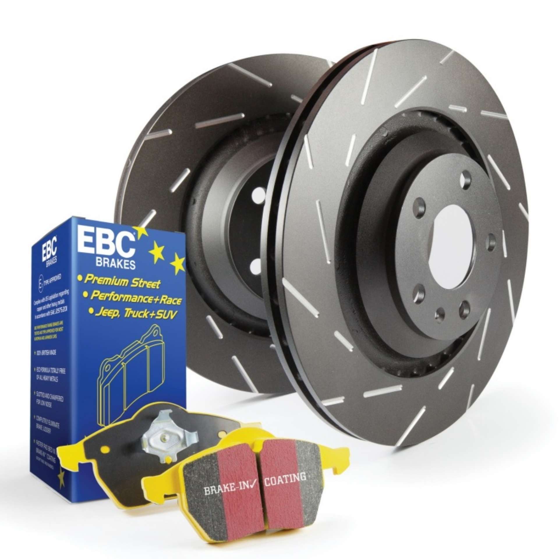 Picture of EBC S9 Kits Yellowstuff Pads and USR Rotors