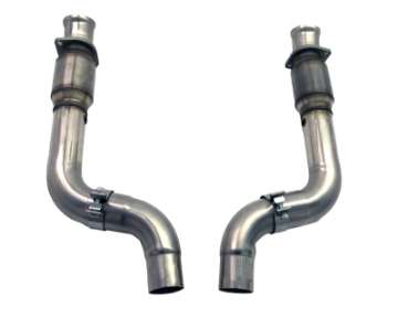 Picture of Kooks 2020+ Mustang GT500 5-2L 2in x 3in SS Headers w-GREEN Catted Connection Pipe