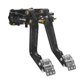 Picture of Wilwood Adjustable Balance Bar Brake w- Offset Clutch Combo - Triple MC - Swing Mount - 5-50-6-25:1