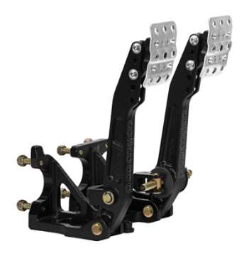 Picture of Wilwood Adjustable Balance Bar Brake w- Clutch Combo - Floor Mount - 4-75-5-75:1