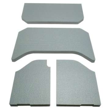 Picture of DEI 07-10 Jeep Wrangler JK 4-Door Boom Mat Headliner - 4 Piece - Gray