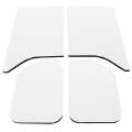 Picture of DEI 11-18 Jeep Wrangler JK 2-Door Boom Mat Headliner - 4 Piece - White