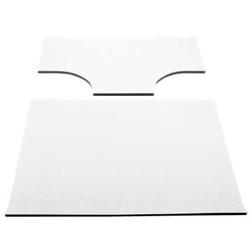 Picture of DEI 03-06 Jeep Wrangler TJ 2-Door w-Speaker Pods Boom Mat Headliner - 2 Piece - White