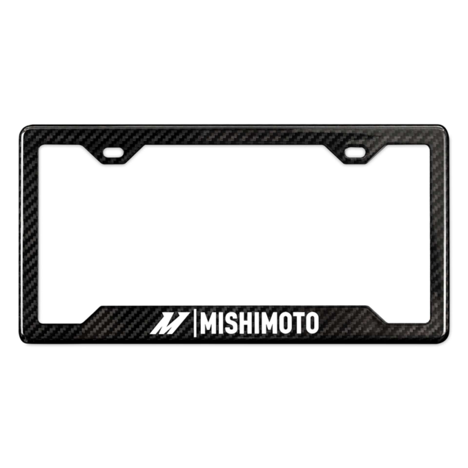 Picture of Mishimoto Carbon Fiber License Plate Frame - Gloss