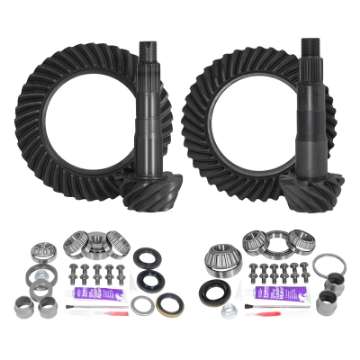 Picture of Yukon Gear Ring & Pinion Gear Kit Package Front & Rear with Install Kits - Toyota 8-2-8in- IFS