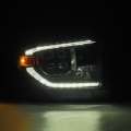 Picture of AlphaRex 14-21 Toyota Tundra NOVA-Series LED Proj Headlights Blk w-Actv Light & Seq- Sig + DRL