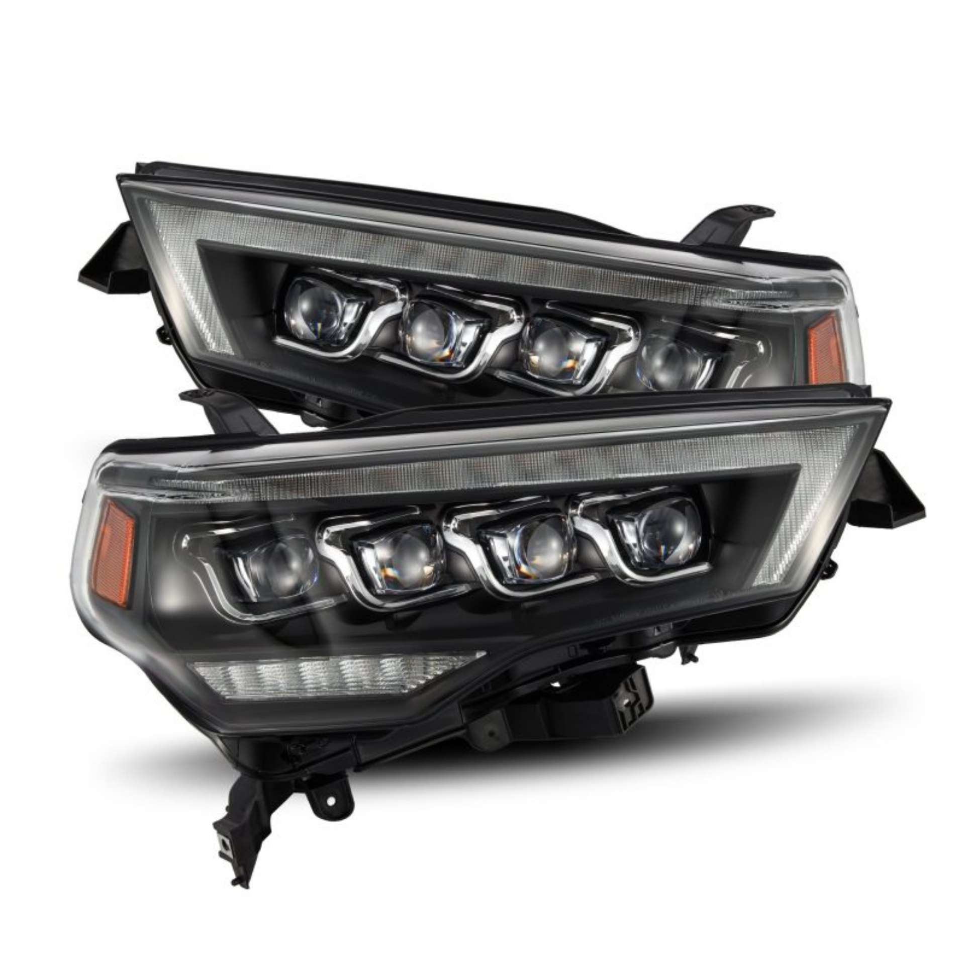 Picture of AlphaRex 14-22 Toyota 4Runner 2021 Req- Conv NOVA LED Proj HL Blk w-Actv Light & Seq- Sig + SB DRL