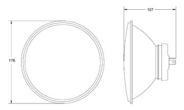 Picture of Hella Headlamp Esh Fa Gn Mgs12 53396 1A6