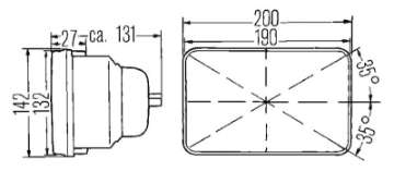 Picture of Hella Headlamp Insert Esh Fapo 1Ae