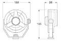 Picture of Hella Fan Turbo 2Speed 12V Blk