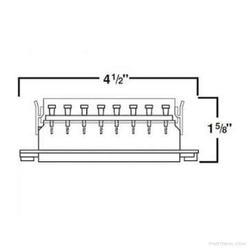 Picture of Hella Fuse Box 8 Way Axial Single