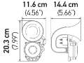 Picture of Hella Horn Kit Bx Black Air 1Tone 12-24V