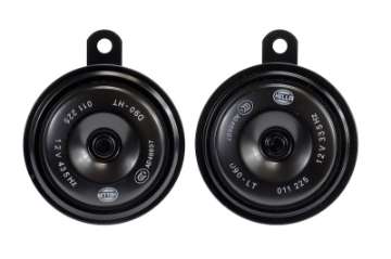 Picture of Hella Horn Kit Bx Blk Disc 92Mm 12V Univ