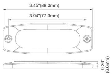 Picture of Hella L-Head Mst3 Led 12 24V White 2La