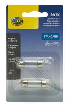 Picture of Hella Bulb 6418 12V 5W Sv858 T325 10X35 2