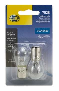 Picture of Hella Bulb 7528 12V 21-5W Bay15D S8 2