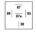 Picture of Hella Relay 12V 20-40A Spdt Res