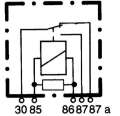 Picture of Hella Relay 12V 20-40A Spdt Res Bkt