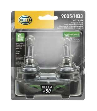 Picture of Hella Bulb 9005 12V 65W P20D T4 +50 2