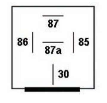 Picture of Hella Relay 12V 20-40A Spdt Res Bkt