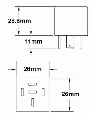 Picture of Hella Relay 12V 20-40A Spdt Res Sld