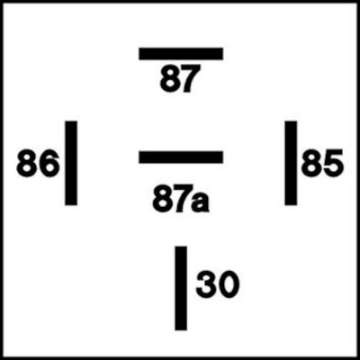 Picture of Hella Relay 12V 20-40A Spdt Res Sld