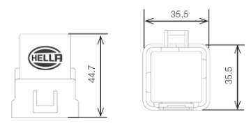 Picture of Hella Relay 12V 20-40A Spdt Res Wthr