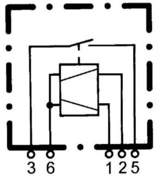 Picture of Hella Relay Micro 12V 30A Latching-Bistable