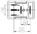 Picture of Hella Relay Micro Iso 5 Pole 12V Spst Res