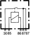 Picture of Hella Relay Mini Iso 5 Pole 24V Spst D87