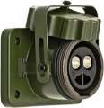 Picture of Hella Socket 2 Pole Olive Green